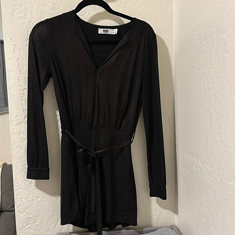 Ali and Jay, size small, shorts romper with waist tie